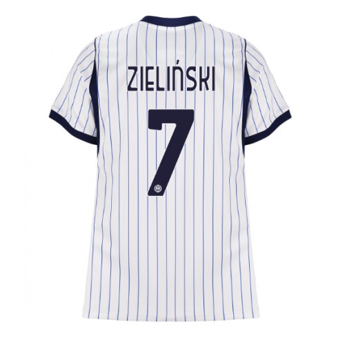 Inter Milan Piotr Zielinski #7 Vieraspaita Naiset 2026-27 Lyhythihainen
